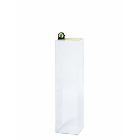 Plexiglas sokkels | zuilen  van plexiglas | ook op maat in kleur